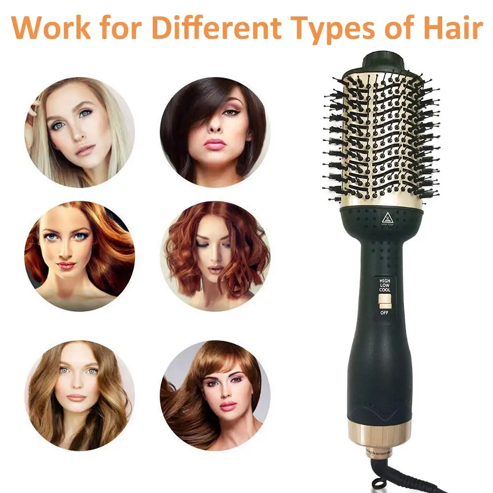 Отрицательные ионы, воздуходувка для волос, один шаг, фен и объемный ...