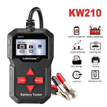 

Automatic Smart 12V Car Battery Tester Auto Battery Analyzer 100 to 2000CCA Cranking Car Battery-Tester