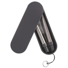 Многоразовая Складная соломинка из нержавеющей стали телескопическая металлическая соломинка с кистью переносная коробка для хранения Прямая поставка