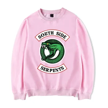 

Autumn South Side Serpents Hoodie Women Kpop Riverdale Clothes Fashion Casual Animal Print Pullovers Sweatshirts Friends Hoodies