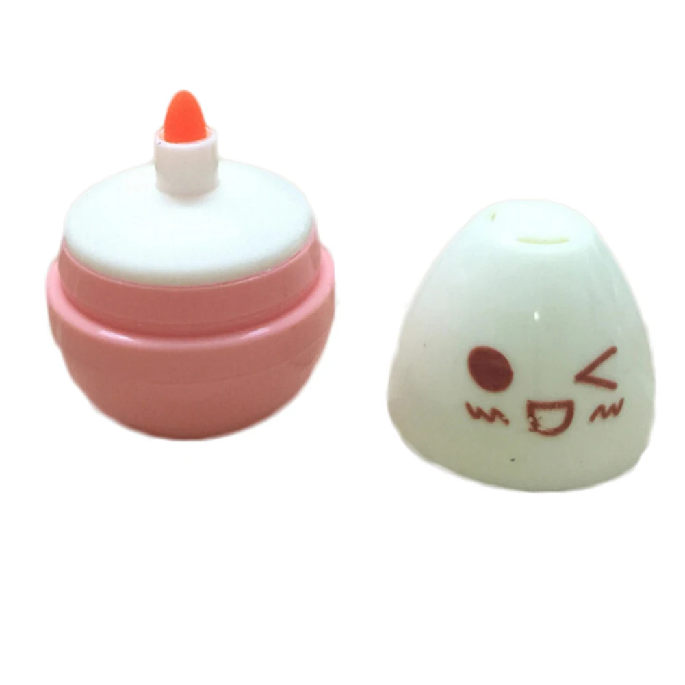 6 шт./партия! Kawaii Smile Face Egg мини-Маркер Маркеры Канцтовары Школьные принадлежности Escolar Papelaria