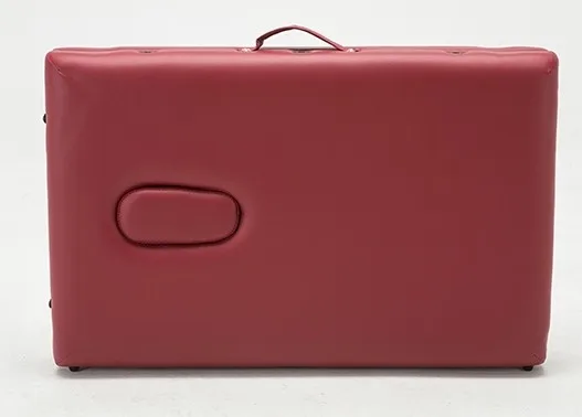 190 см* 80 см кровать+ квадратная подушка, спа тату Красота Мебель портативный складной массажная кровать регулируемая высота стол для массажного салона - Цвет: Красный