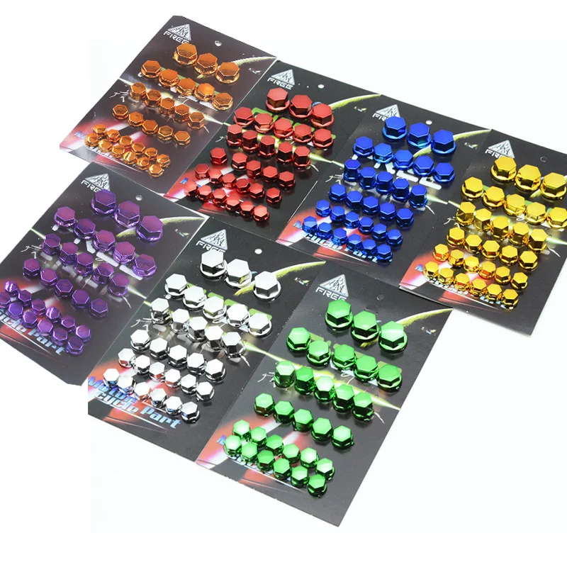 30 шт. крышка болта гайки мотоцикла декоративная центрального мотора велосипеда