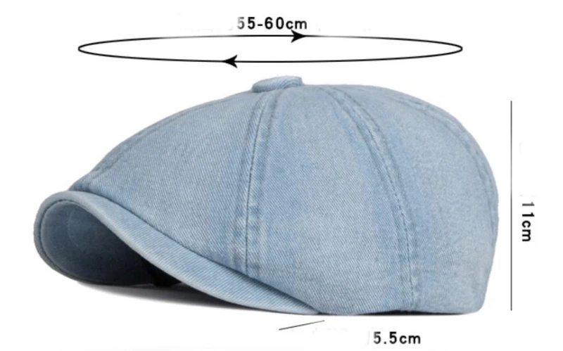 HT3777 Berets Men Women Flat Cap Hat 
