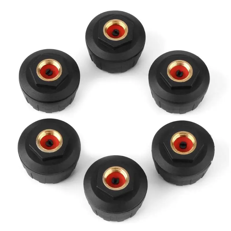 TPMS lcd Солнечная Автомобильная грузовик беспроводная система контроля давления в шинах с 6 внешними датчиками