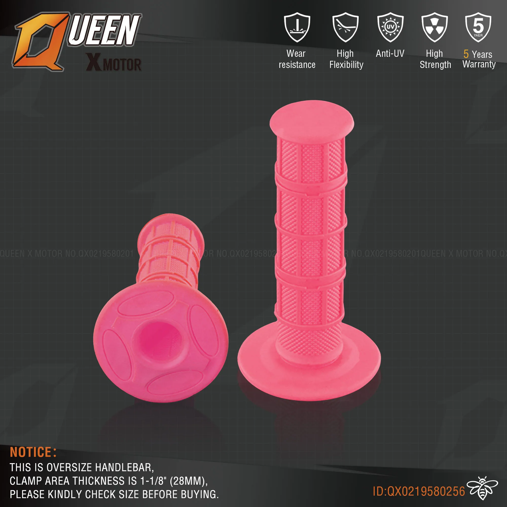 MX gel like для 7/8 &quotРуль светло голубые резиновые ручки мотоцикла supermoto питбайк dirt pit