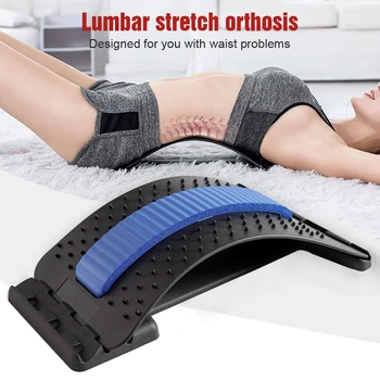 

Back Massage Muscle Stretcher Posture Corrector Stretch Relax Stretcher Lumbar Support Spine Pain Relief Chiropractic Fitness