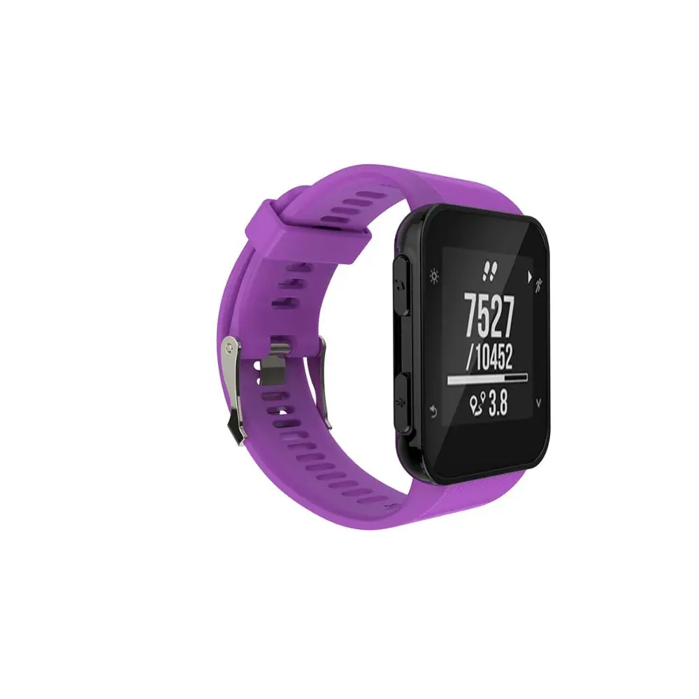 FIFATA Красочный мягкий силиконовый ремешок для часов для Garmin Forerunner 35/Forerunner 30 умные спортивные часы браслет Запасная часть