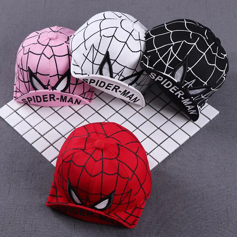 spiderman ball cap