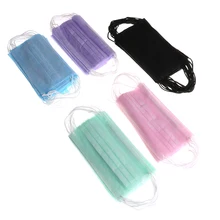 3 слоя маски для рта одноразовые профессиональные медицинские противопылевые здоровые угольные маски для лица 5 цветов 10/20 штук/упаковка