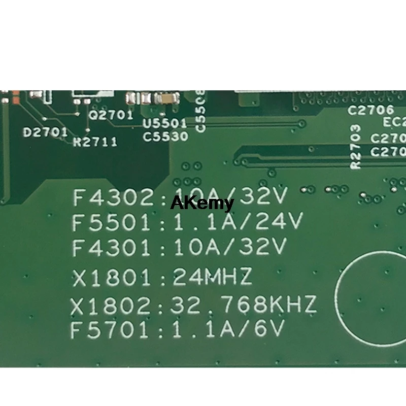 FRU: 5B20M36023 для lenovo 710S-13IKB материнская плата для ноутбука LS711 SR2EY I5-6200U 8GB RAMs полностью протестирована