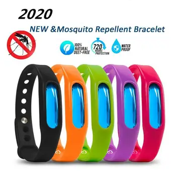 

Mosquito Killer Silicone Wristband Summer Mosquito Repellent Bracelet Anti Mosquito Band baby Insect Killer Dropship