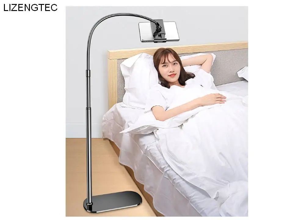 Free Shipping LIZENGTEC Adjustable Tablet & Mobile Stand Floor Type Support Frame 110cm | Компьютеры и офис