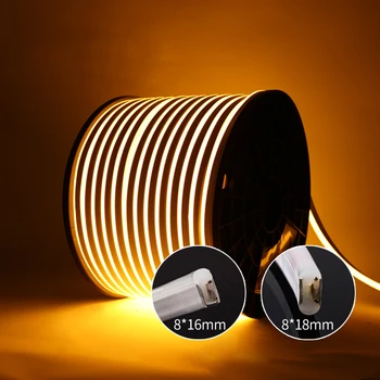 

Chandelierrec DC 12V Soft Led Strip Neon Tape Rope Bar Light Silicon Outdoor Decoration Waterproof Fireproof Flexible Neon Tapes