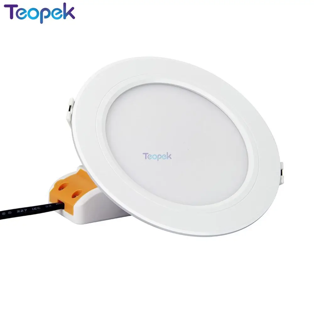 FUT061 9W Downlight MiBoxer FUT061 9 Вт RGB+ CCT светодиодный светильник AC110-220V встраиваемые потолочные светильники с регулируемой яркостью поддержка 2.4HG пульт дистанционного управления/WiFi управление приложением - Испускаемый цвет: FUT061 9W Downlight