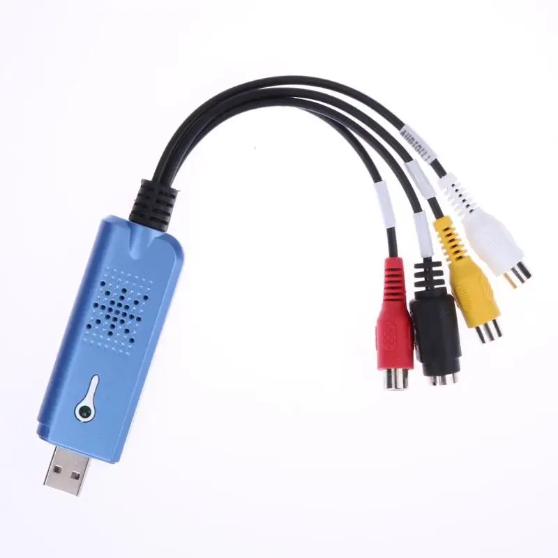 USB 2,0 конвертер аудио видео Захват адаптер устройство захвата для Win XP 7 8