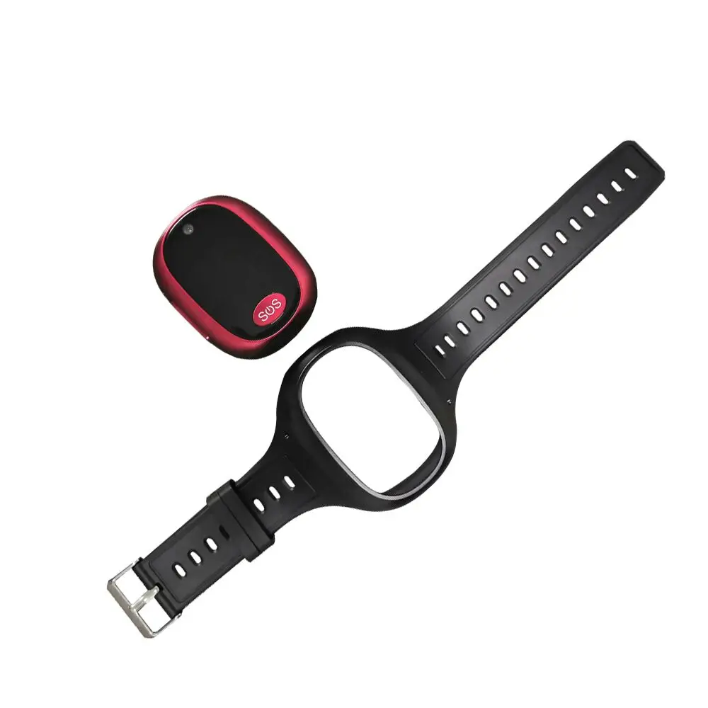 Waterproof IP67 4G GSM GPRS SOS Button emergency alarm Real-time GPS tracking two way talking for elderly