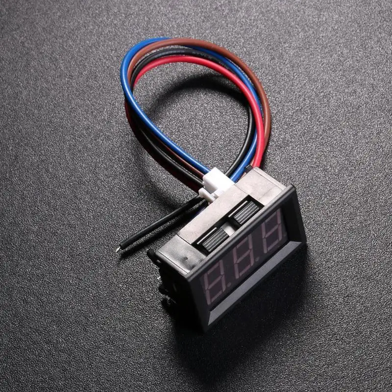 Мини 0.56in светодиодный цифровой дисплей DC 0-10A Амперметр измеритель тока ампер Панель цифровой вольтметр Амперметр светодиодный дисплей Вольтметр инструмент
