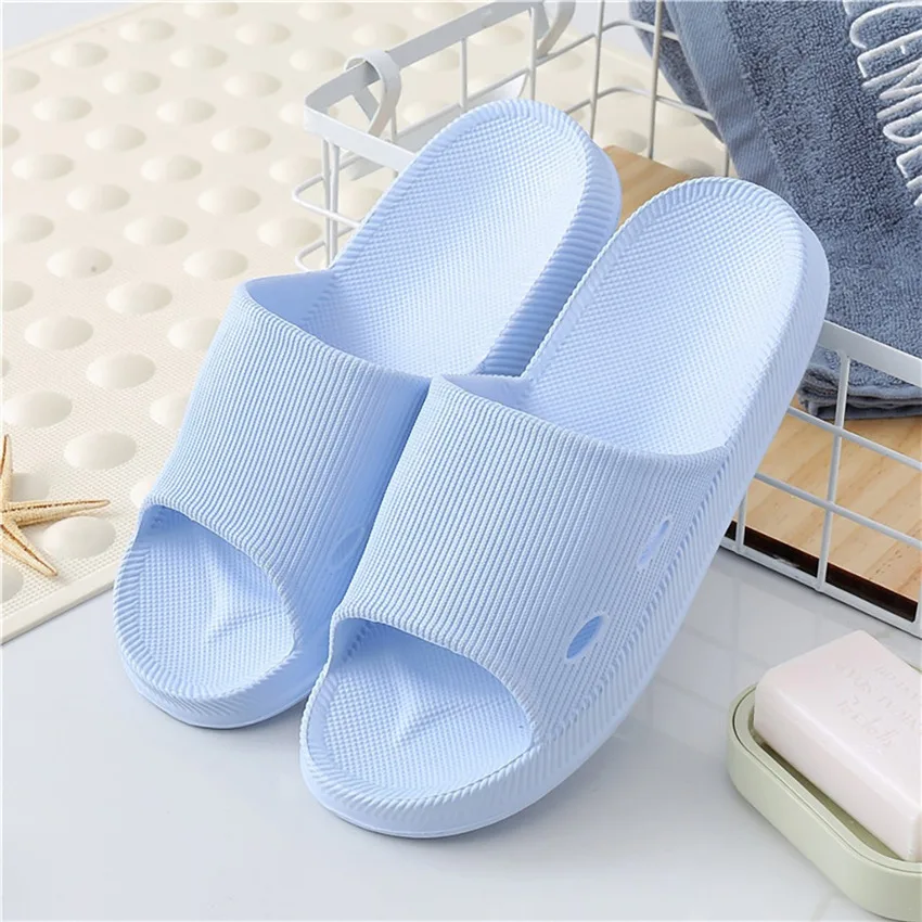

Women Slippe Home Women's Solid Color Shower Pool Slippers Soft Ultra Lightweight Bath Slippers Non-Slip Casual Outdoor Slippers