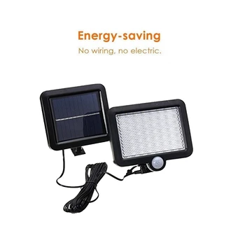 

Solar Street Light Outdoor 56/30 LED PIR Motion Sensor Solar Lamp Outdoor light wall lamp Waterproof Energy For Home Garden spli