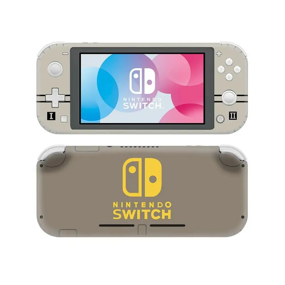 YSNSL0515 Чистый белый цвет кожи Наклейка для nintendo Switch Lite консоли rend переключатель Lite мини NSL протектор кожи наклейка винил - Цвет: YSNSL0515