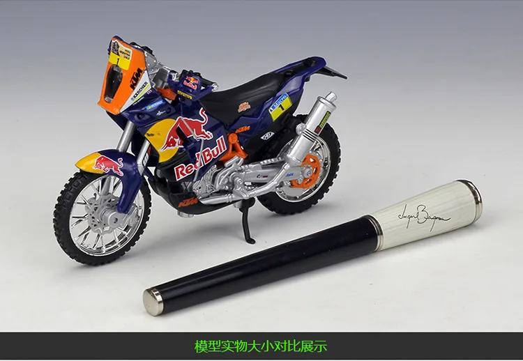 Bimeigao 1: 18 KTM 450 Ралли Дакар модель сплава внедорожных мотоциклов Модель