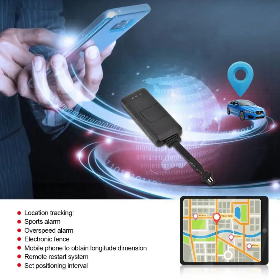 3g/4G H08E gps локатор Tracer устройство для отслеживания автомобилей Универсальный DC9V 100V 5 метров