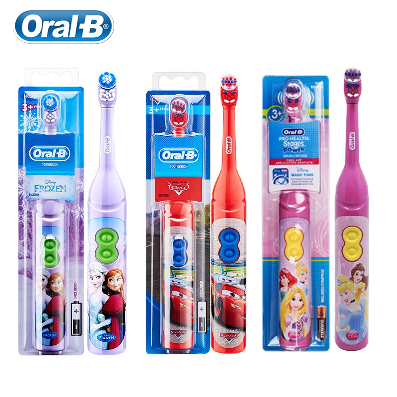 Oral B Electric Toothbrush Special for Children Gum Care Oral Clean Rotary Vibration Soft Bristle Battery Powered Tooth Brush
