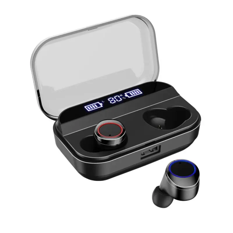 HiFi Качество Звука Bluetooth 5,0 наушники с шумоизоляцией Наушники-вкладыши спортивные наушники с зарядным чехлом