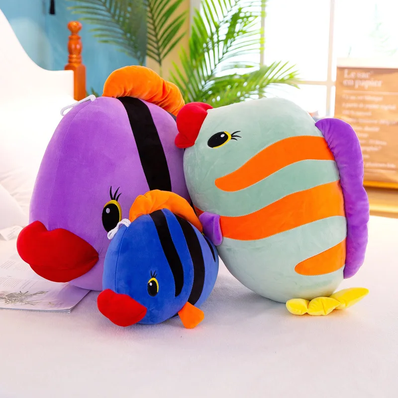 

Creative Cute Kiss Fsih Plush Toy Stuffed Animal Ugly Fish Doll Toys Plush Pillow Cushion Children Toy Girls Gift