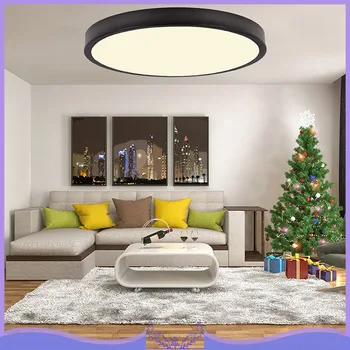 

26cm LED Ceiling Lights Ultra-thin 16W Ceiling Light Lamp With Standard ON/OFF Wall Switch Energy-saving Environment Lights