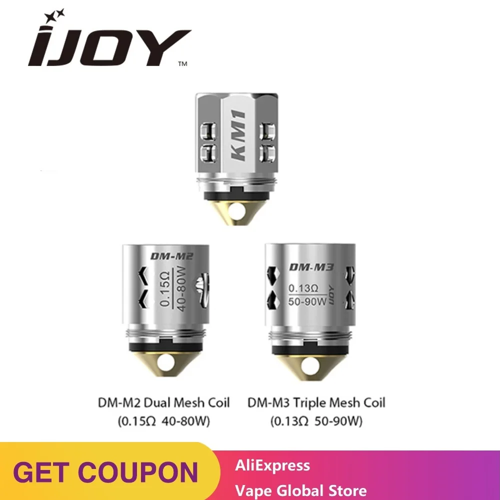 3 шт. IJOY Captain X3/мститель/катана/Алмазные катушки сетка OCC испаритель катушка