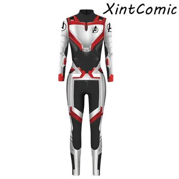 

for Avengers 4 Endgame Quantum Realm bodysuit Halloween Women Girls The Superhero Cosplay Costume Superhero Jumpsuits