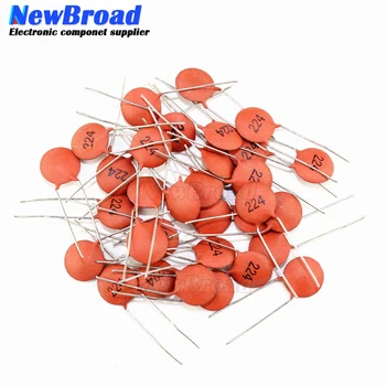 200 PCS 220pF/50V DIP-2 Ceramic disc capacitors 50V 220pF 1PF 2PF 3.3PF 4PF 5PF 8PF 10PF 12PF 15PF 51PF 102PF 224PF 331PF 473PF 1
