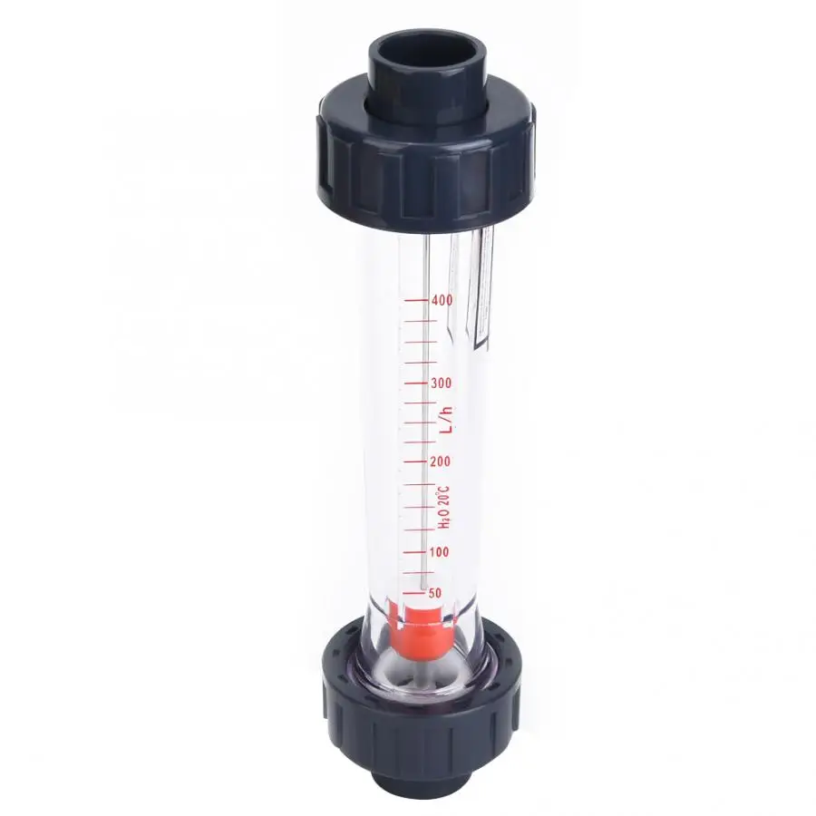 LZS-20(D) 40-400L/H Flow Meter ABS Plastic Tube Type Liquid Flowmeter High Accuracy Wate Flowmeter