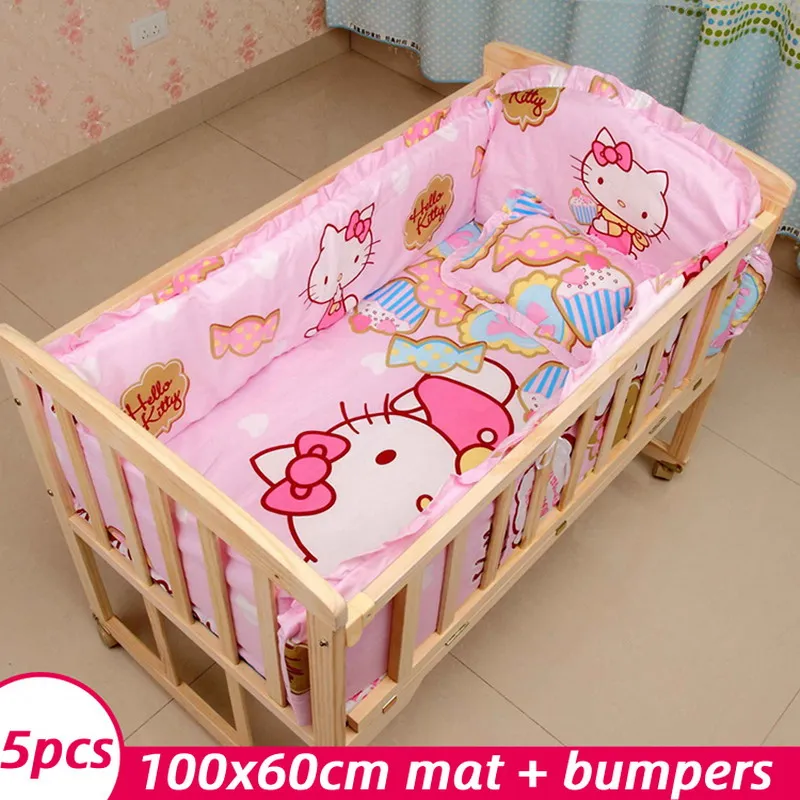 5 шт. детский хлопковый комплект постельного белья X 60|cotton baby bedding sets|cot setbaby cot set |