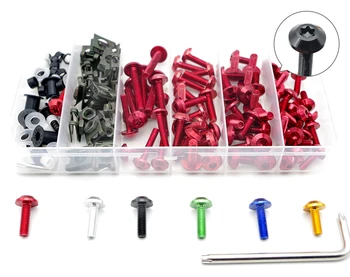 

Motorcycle Fairing Bolts box set Fastener Clips Screw Nuts For yamaha mt09 tracer honda vtx 1300 ktm duke 790 honda cb650r