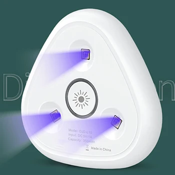 

Punch-Free USB Air-Purifier UV Generator Portable UV Disinfection Lamp for Purification Home Toilet