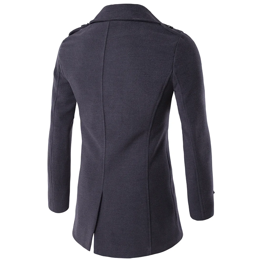 

Aowofs Spring And Autumn New Style Fashion Quality Men Duffle Coat Double Breasted Pamphlets Trench Coat Xd111