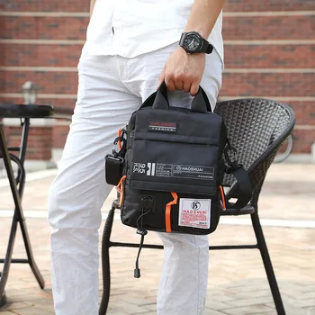 

Men's Hand Shoulder Bag Casual Shoulder Bag Outdoor Waterproof Cloth Bag Sports Travel Bag