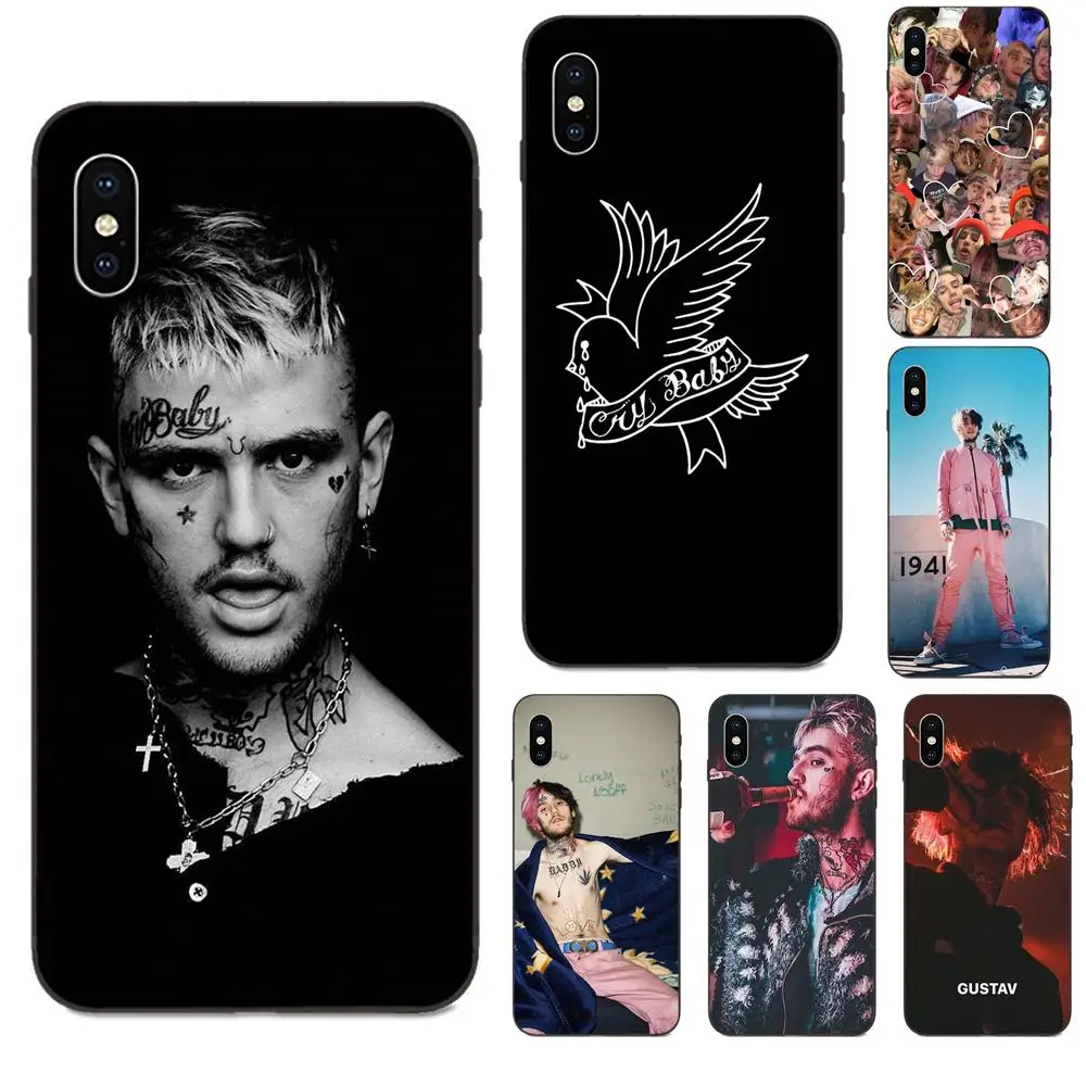 Мягкий чехол для Xiaomi Redmi Note 3 S 4 4A 4X 5 5A 6 6A 7 7A K20 Plus Pro S2 Y2 Y3 Lil Peep | Мобильные телефоны и
