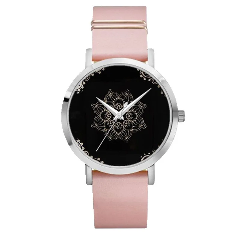 

Wish the new watch 2018 pop design leisure fashion popular contracted belt alloy quartz watch