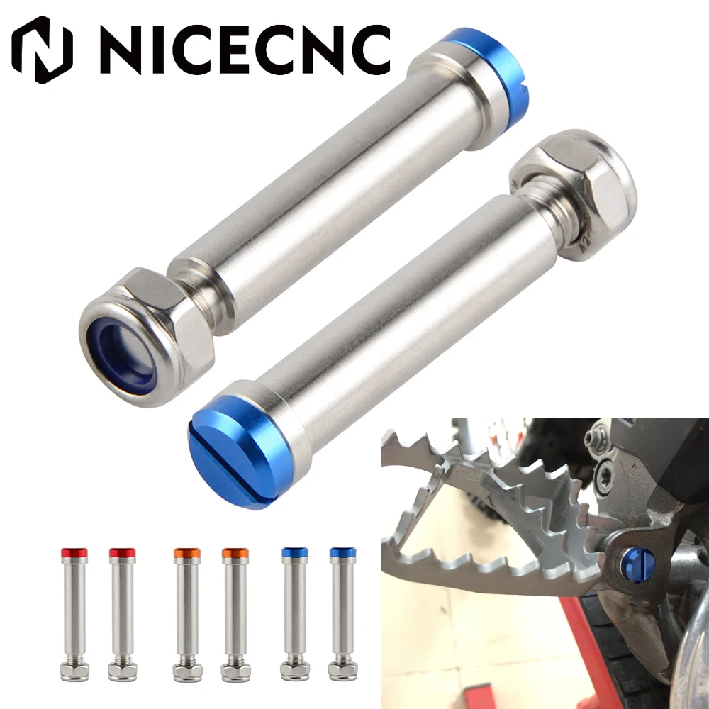 Подставка для ног NICECNC шпильки Husqvarna Husaberg 85 125 250 300 350 449 450 480 501 510 570 FX FS FE FC TE TC |