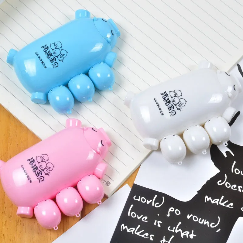 

8m*5mm Novelty Cartoon Piggy Correction Tape School Supplies Kids Stationery Corrector Students Kawaii Correction Tape