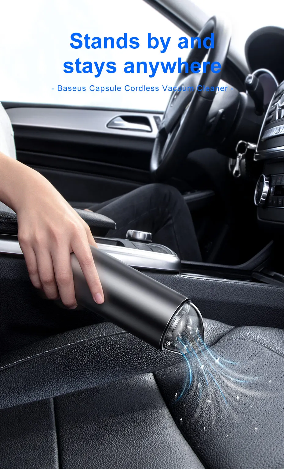 Baseus Capsule Cordless Wireless Vacuum Cleaner Marts BD