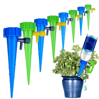 

1/2/4/6/8/10pcs Drip irrigation system Plant DIY Automatic drip water spikes taper watering plants automatic houseplant watering