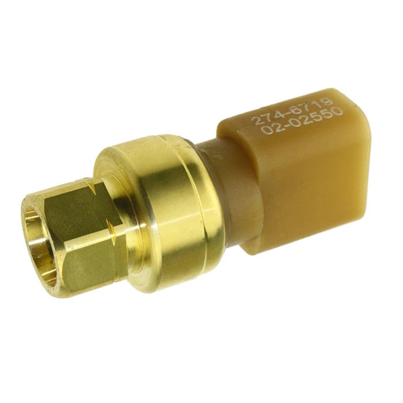 

DWCX 3 Pins Excavator Engine Fuel Oil Pressure Sensor Switch Metal 274-6719 Fit For Caterpillar CAT C15 C175 C175- C27