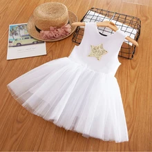 Детское модное летнее свадебное платье без рукавов для маленьких девочек Детские праздничные платья Одежда для девочек платье для девочек-подростков