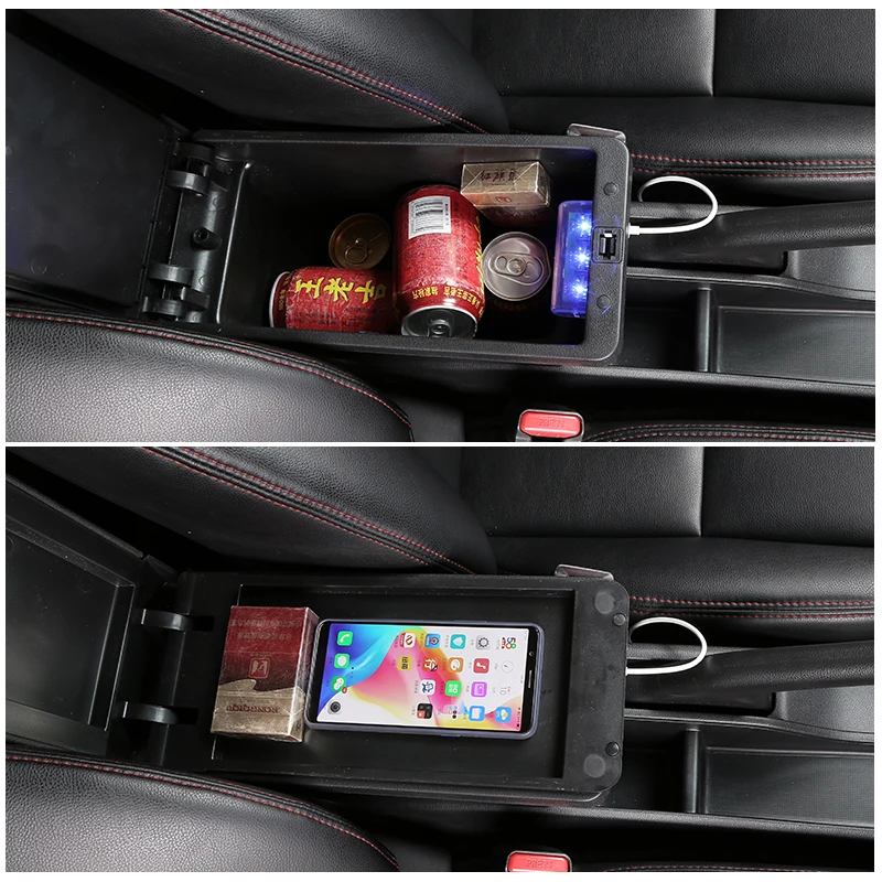 Подлокотник с USB зарядкой для VW Jetta MK6 Santana|Подлокотники| |