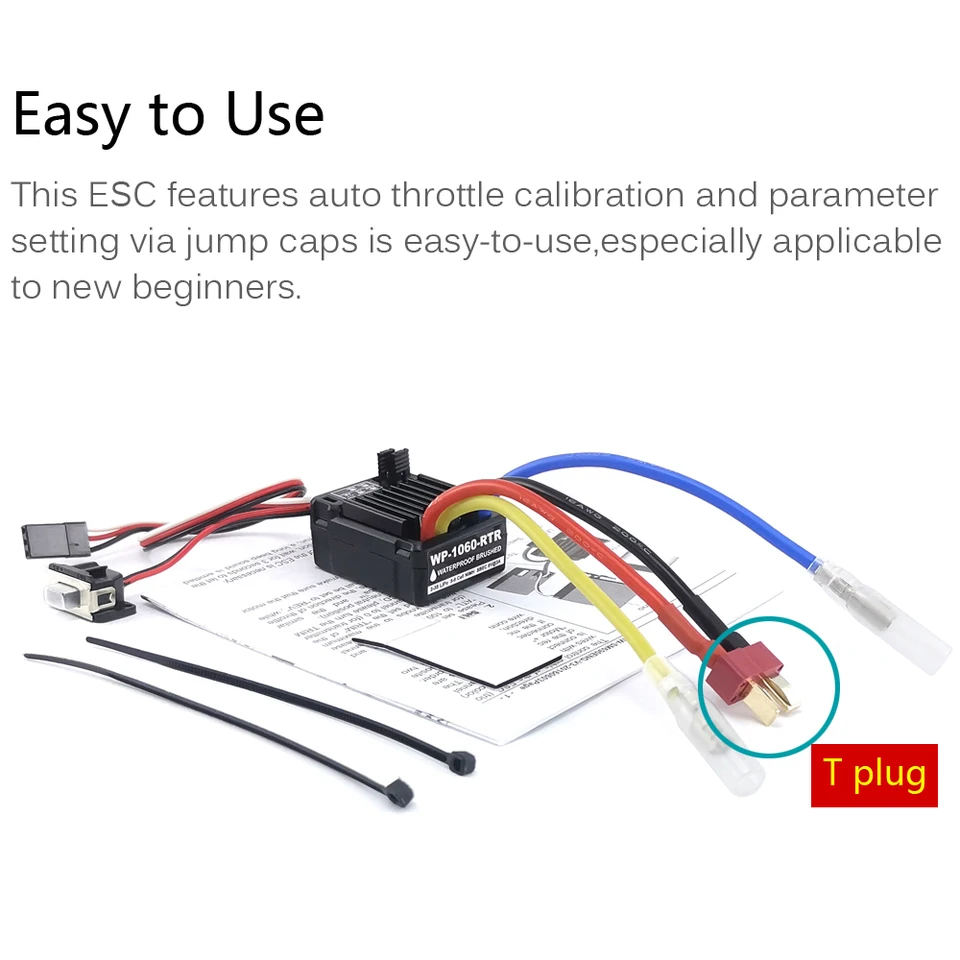 ブラシレスアンプ1060-60A 1/10用 ブラシレスアンプ1060-60A 1/10用